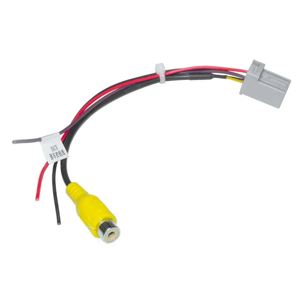 8Pin Rear Camera Video Plug RCA Cable for Parking Reverse Adapter