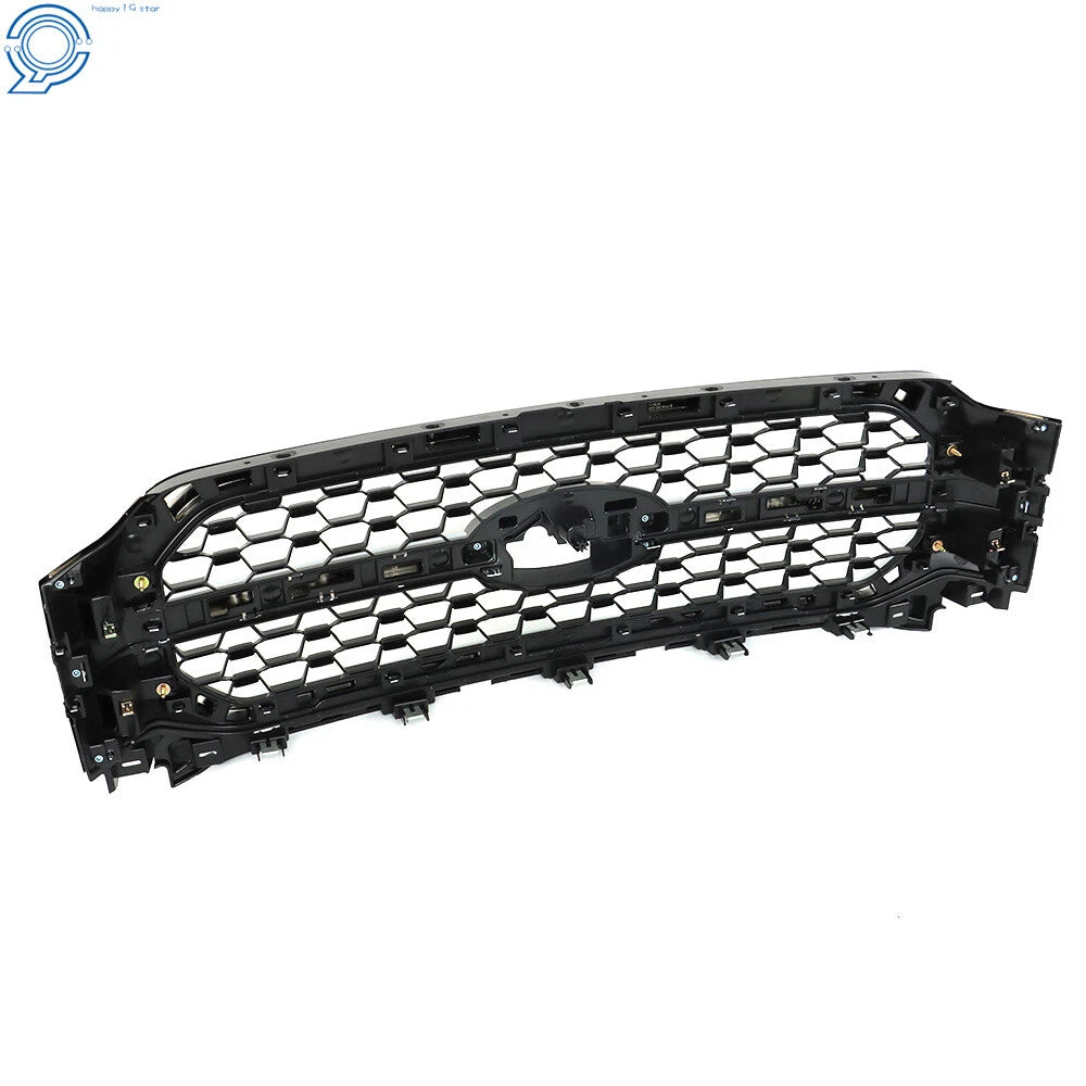 Grill Grille for Ford F-150 (2021-2023) Silver Chrome