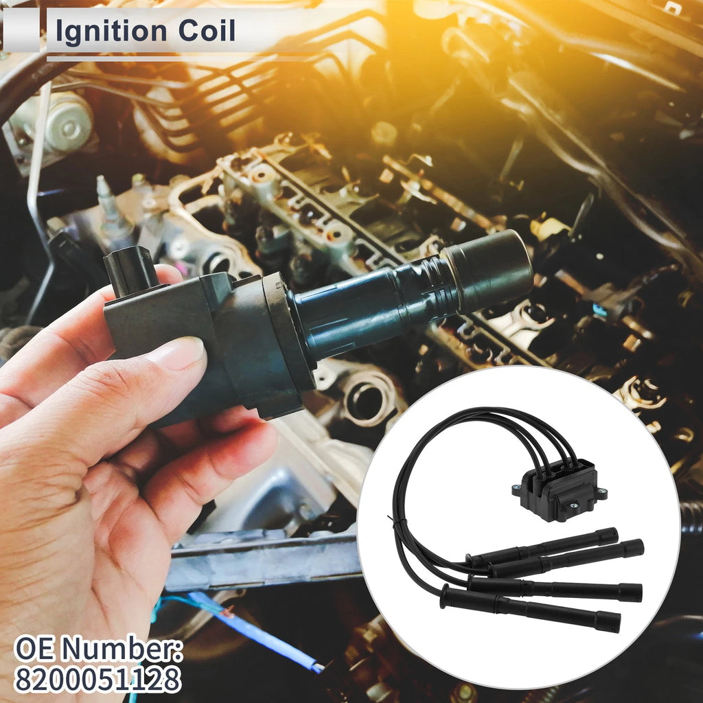 Ignition Coil Pack for Renault Kangoo (2001–2007) OE 8200051128