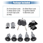Ignition Lock Cylinder with Key Set for Ford Transit Connect (2002–2012)