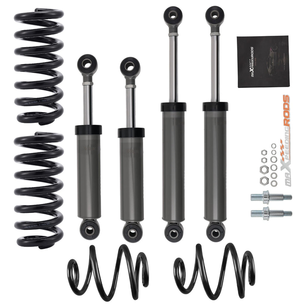 2" Front 4" Rear Lowering Shock Kit for Chevy C10 GMC C15 (1963–1972)