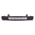 Replacement Gray Matte/Textured Polypropylene Front Bumper Cover Grille