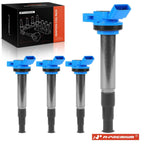 4x Blue Ignition Coil for Toyota Corolla Prius Matrix (2009–2017)