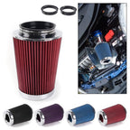 High Flow Cold Air Intake Filter for 3", 3.5", 4" Inlet