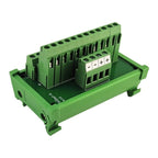 Power Terminal Block Splitter Board 2 Input 12 Output for PLC Motor Control
