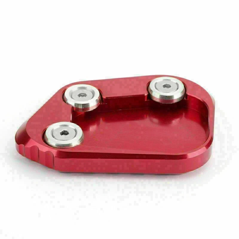 Kickstand Pad Extension Plate for Honda CBR250RR (2017–2018) Red