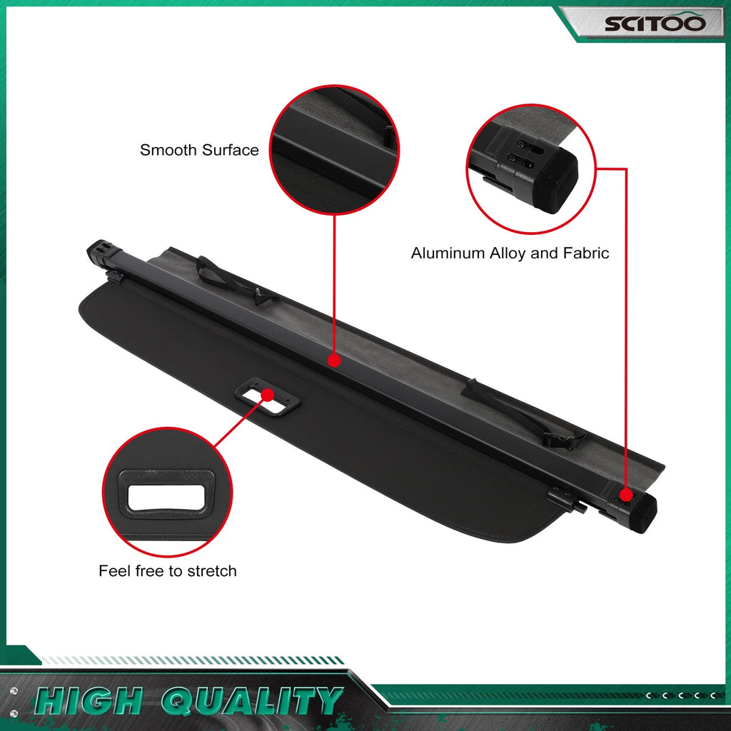 Retractable Cargo Cover for Subaru Outback (2020–2024)