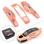 Pink Pig Key Fob Shell Cover for Porsche Cayenne Panamera 911 (2003-2023)
