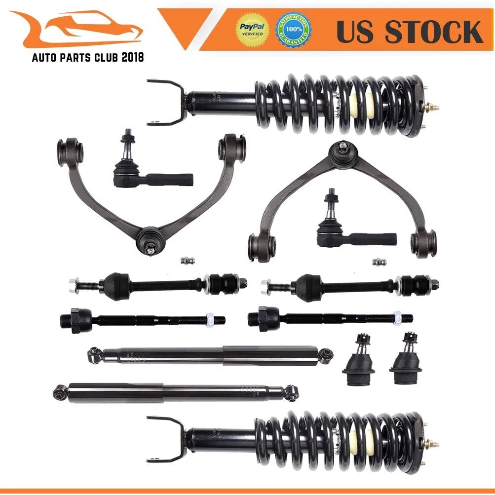 Front Strut Suspension Kit & Rear Shock for Dakota Raider (2006–2009) 2WD