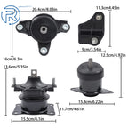 4PCS Engine Motor & Trans Mount Set for Acura TL 3.5L 3.7L (2009–2014)