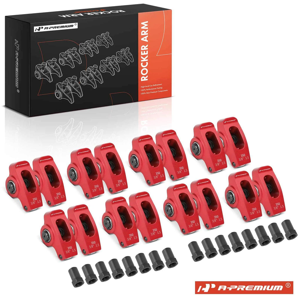 Red Aluminum Roller Rocker Arm for Small Block Chevy SBC 350 (2024)
