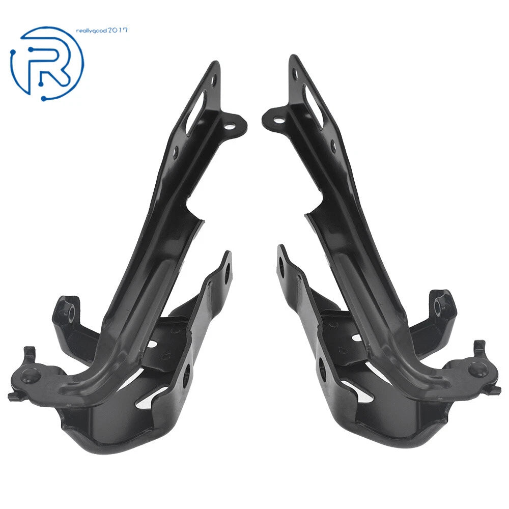 Hood Hinges for Honda Civic (2016-2021) Black Steel