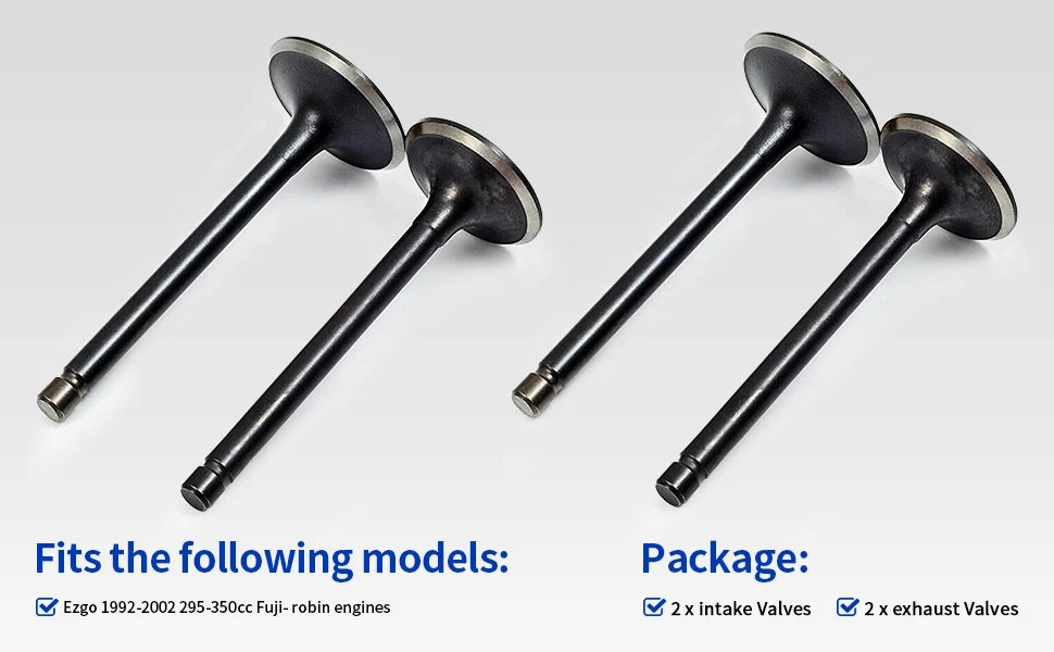Intake & Exhaust Valve for EZGO Golf Cart (1992-2002)