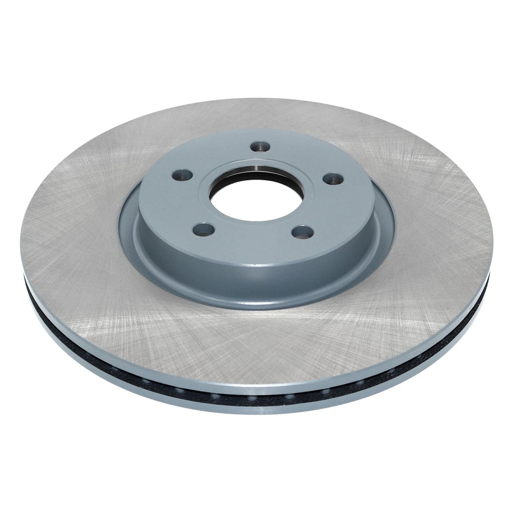 Set of 2 DuraGo Front Rotors & TRW Pro Low-Metallic Brake Pads for Focus ST (2013–2018)