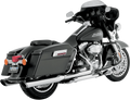 Vance & Hines Twin Slash Muffler Chrome 16763 for Harley Touring (1995–2025)