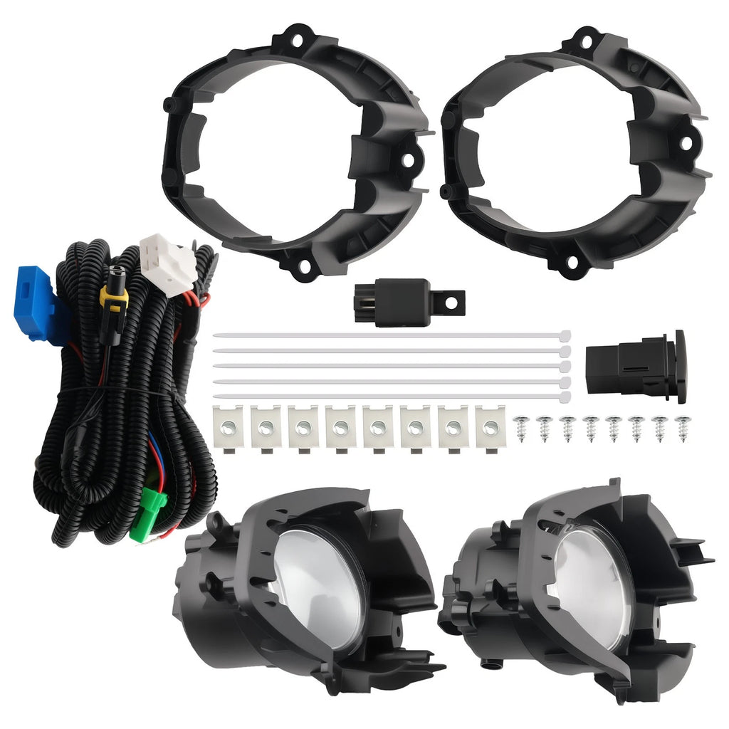 Fog Lights for Toyota RAV4 (2006–2008) Clear Lens with Switch & Wiring 812100D042