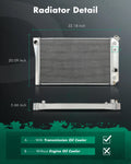 Replacement Aluminum Radiator for Chevrolet S10 Blazer (1983–1994)