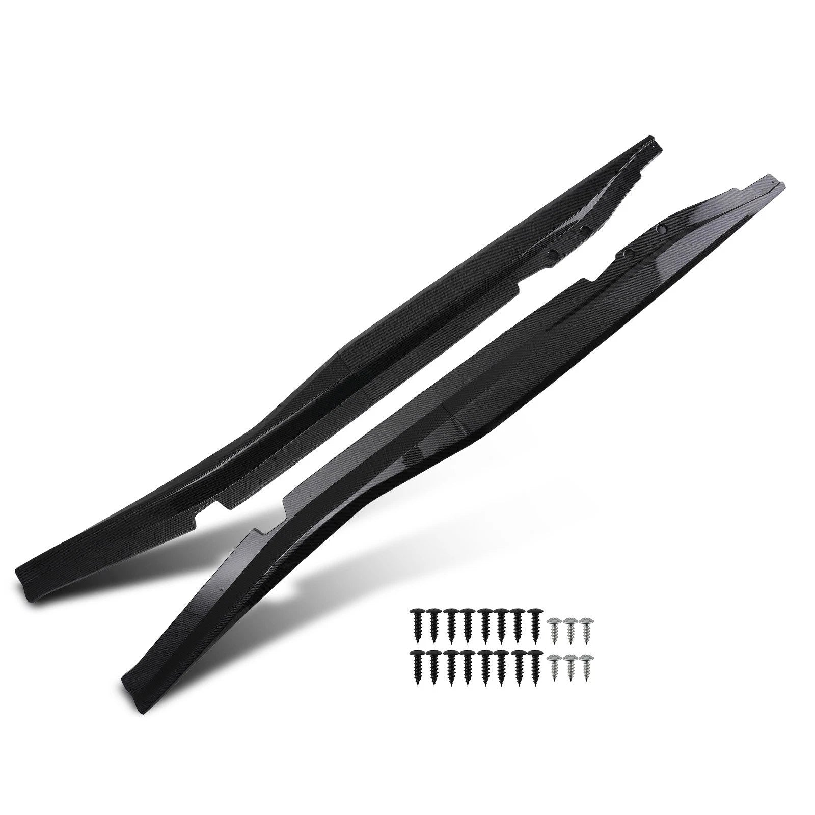 Side Apron Skirts for Chevy Corvette C7 Z06 (2014–2019) Carbon Look Body Kit