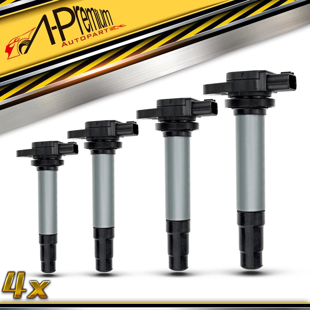 Set of 4 Ignition Coil Packs for Nissan Sentra (2000–2002)