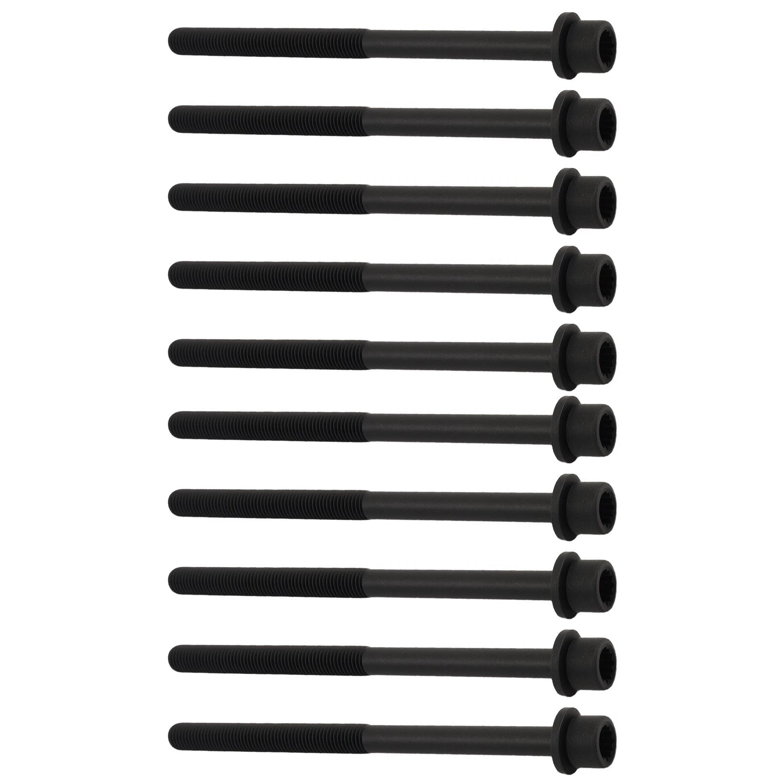 Set of 10 Engine Cylinder Head Bolts for Hyundai Kia 2.0L 2.4L