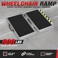 29" x 2' Aluminum Wheelchair Ramp - 880 lbs Capacity