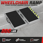 29" x 2' Aluminum Wheelchair Ramp - 880 lbs Capacity
