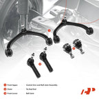 6x Front Side Control Arm Ball Joint Tie Rod End for Dodge Ram Dakota (1997–2004)