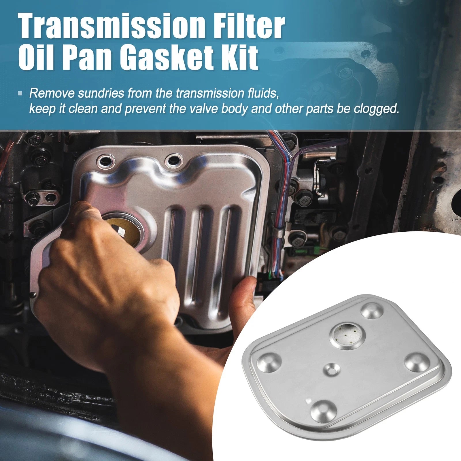 Set of 1 Transmission Filter Kit for Mercedes-Benz B200 (2006–2011) 1693771395
