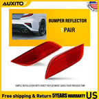 Pair of Rear Bumper Reflectors for Subaru Crosstrek Hybrid (2014–2016)