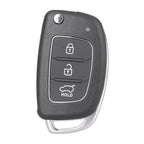 3-Button Remote Smart Key Fob Shell Cover for Hyundai Santa Fe (2013-2014)