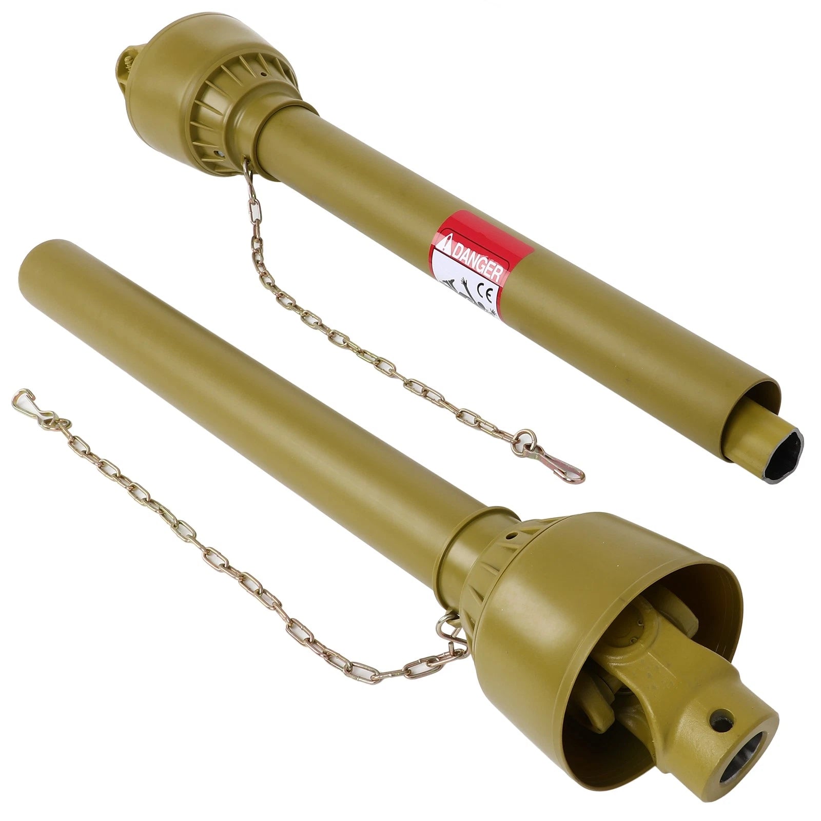 PTO Extender Drive Shaft for Wood Chippers and Tractors