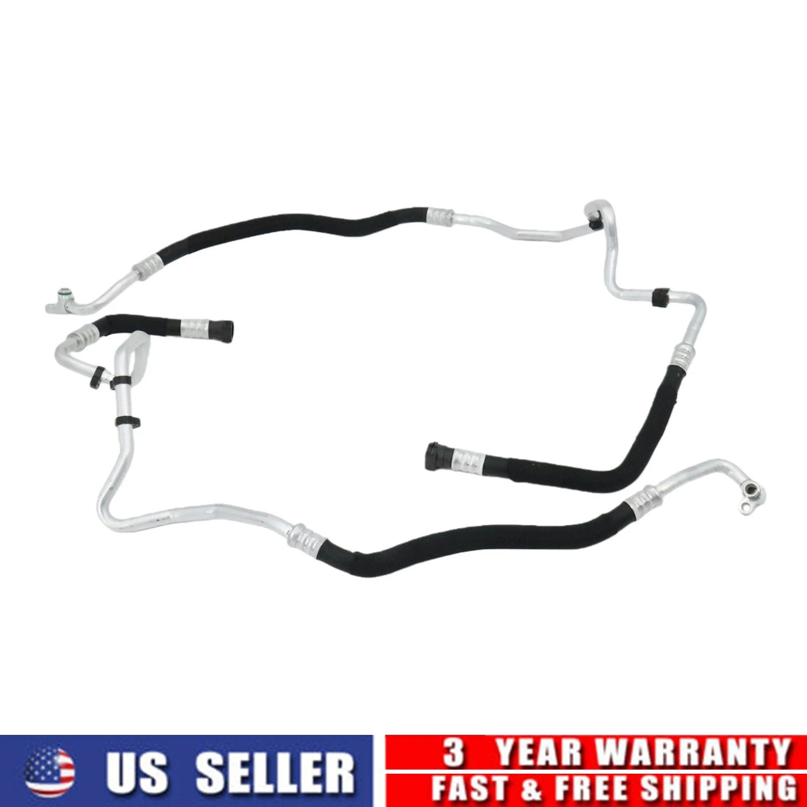 2X Engine Oil Cooler Hose Pipe Inlet & Outlet for BMW 535i 535i xDrive (2009–2013)