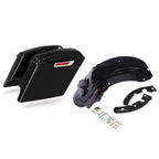 5" Stretched Hard Saddlebags Rear Fender System for Harley Touring (2009–2013)