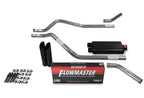 2.5" Dual Exhaust Kit for Chevy Blazer (2000–2004) Flowmaster 50 Series Black Tip