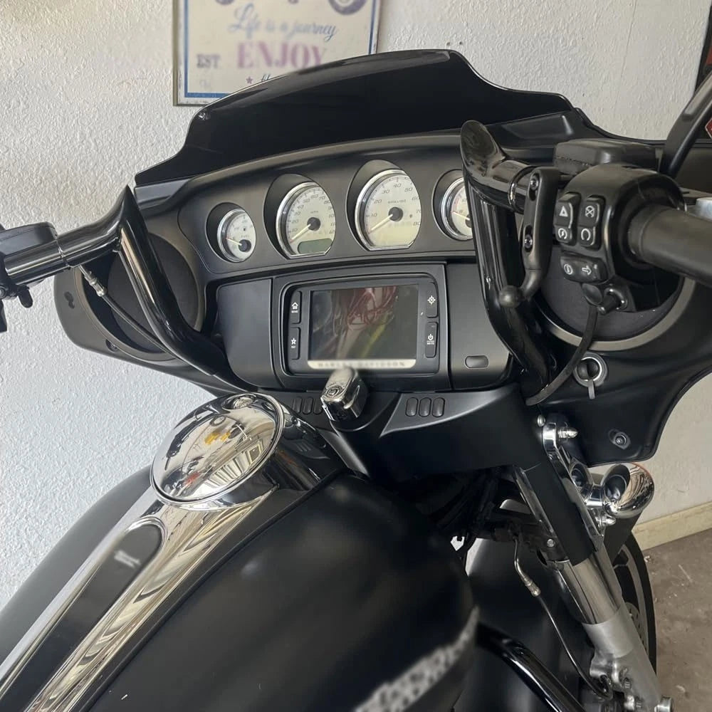 Pre-Wired 10" Rise Meathook Handlebar for Harley Electra Glide FLHT/I (2014–2022)