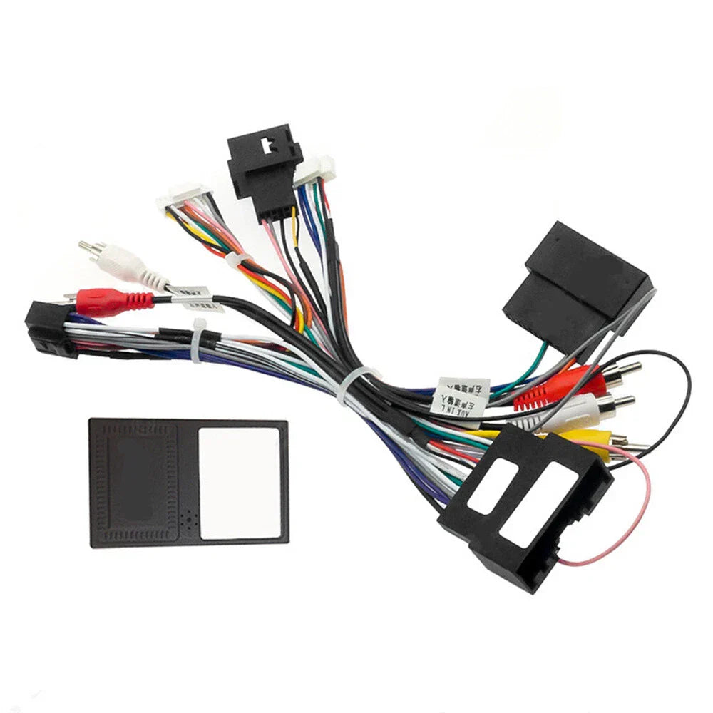 16Pin Car Audio Power Cable Adapter w/ Canbus Box for Ford Focus, Ranger, F150