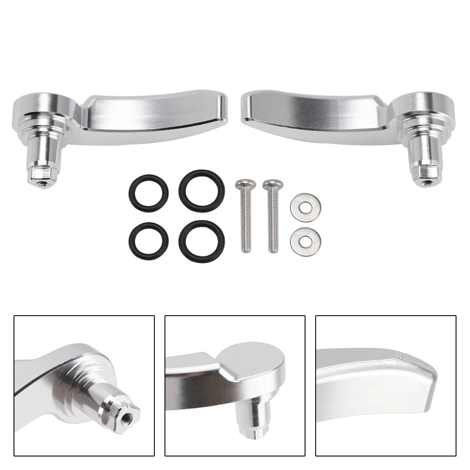 Side Storage Saddlebag Lid Lifters for Harley Touring Street Electra Glide (2014–2024)