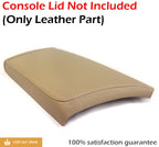 Center Console Armrest Cover for Cadillac CTS (2015–2019) Beige PVC Leather