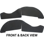 Front Left & Right Splash Shield Set for Chevrolet S10 & Blazer (1994-2005)