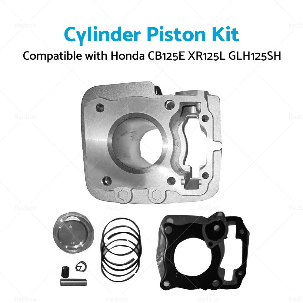 Cylinder Piston Kit for Honda CB125E XR125L (125cc, 52.4mm)