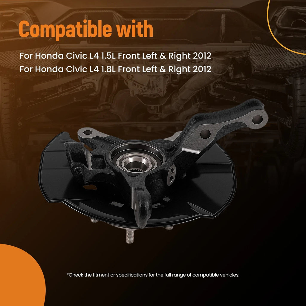 Front/Right Steering Knuckle Assembly for Honda Civic 1.5L (2012–2015)