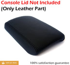 Center Console Armrest Cover for Lincoln MKZ (2010–2012) Black PVC Leather