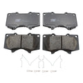 TRW Pro Front Ceramic Brake Pad Set for Toyota GX460 4Runner FJ Cruiser Sequoia Tacoma (2010–2023)