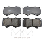 TRW Pro Front Ceramic Brake Pad Set for Toyota GX460 4Runner FJ Cruiser Sequoia Tacoma (2010–2023)