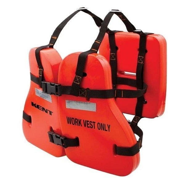 Kent Vinyl Dip Work Life Jacket 42" - 68" Orange (151200-200-005-13)