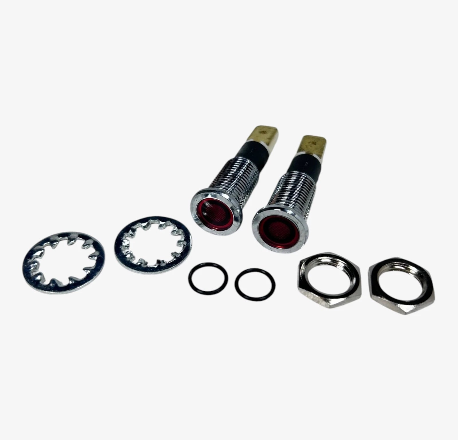 2X LED Red Indicator Panel Light for Marine Applications