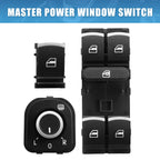 Set of 1 Master Power Window Switch for Volkswagen CC (2009–2017) 5ND959565B