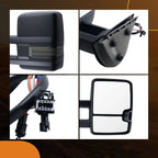Power Towing Mirror for Sierra 2500/3500 HD (2007–2014) 20809948