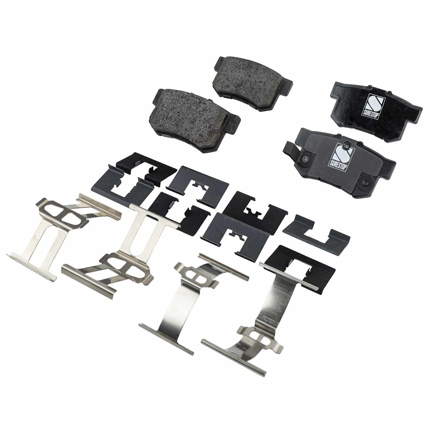 Set of 4 Ceramic Brake Pads for Honda Accord (2003–2007)