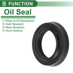 Set of 5 Oil Seal Ring Rotary Shaft Seal NBR Rubber 18x26x4.5mm